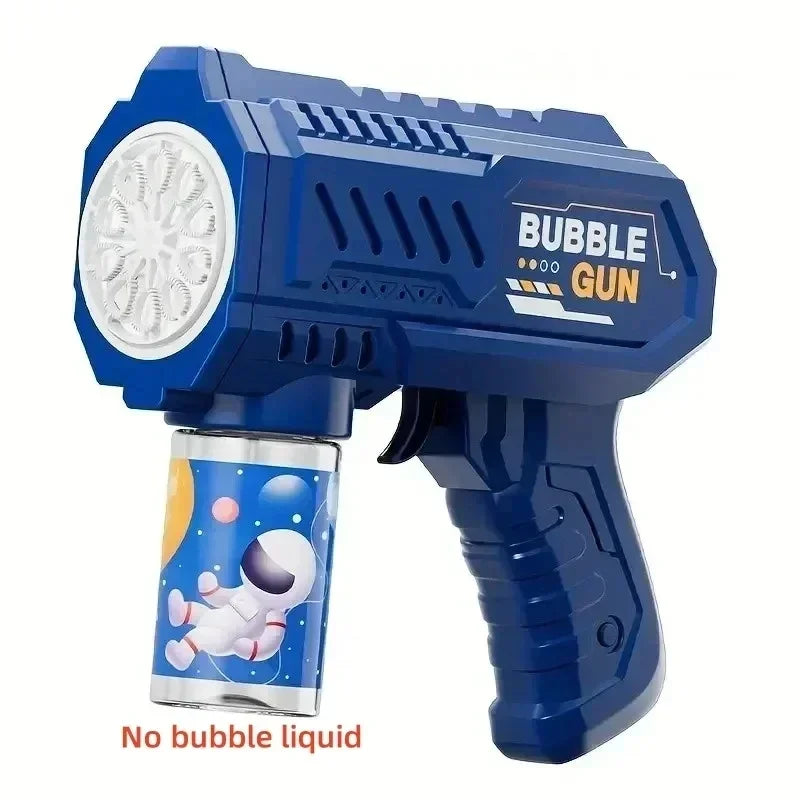 Unicorn Bubble Gun Automatic Bubble Blower Toy Electric Bubble Machine Kids Outdoor Party Soap Bubble Maker