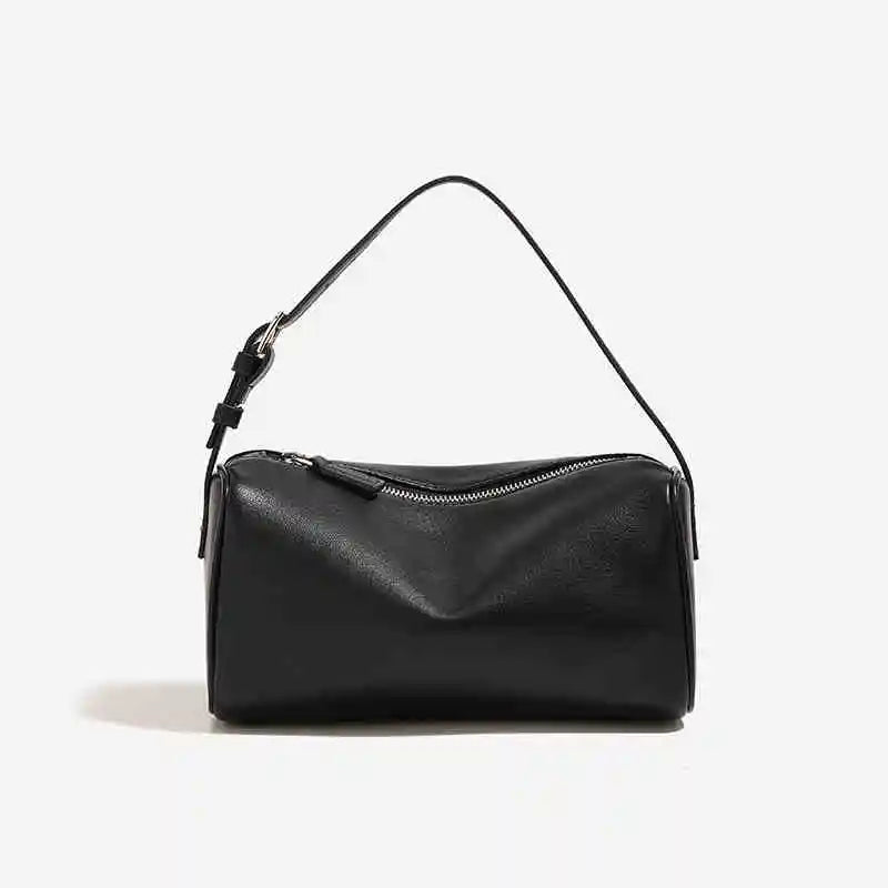 Women Suede Mini Crossbody Bag Soft Cowhide One Shoulder Handbag