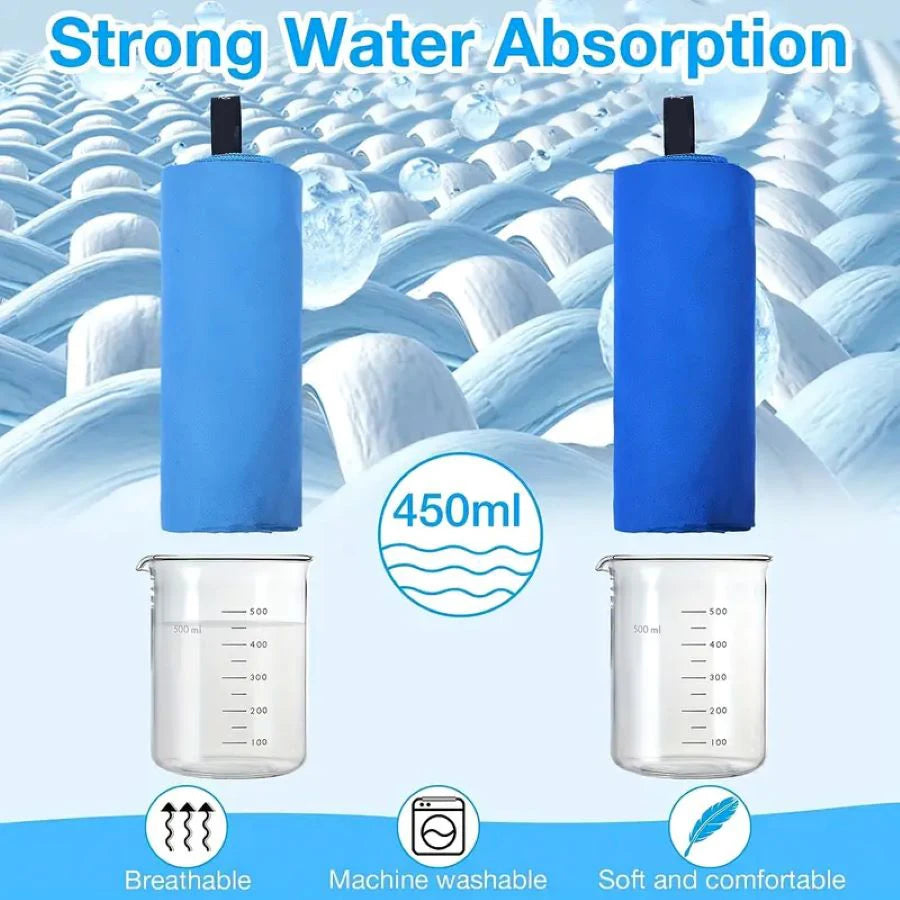 Microfiber Travel Towel Quick Dry Sandproof Lightweight Gym Beach Towel