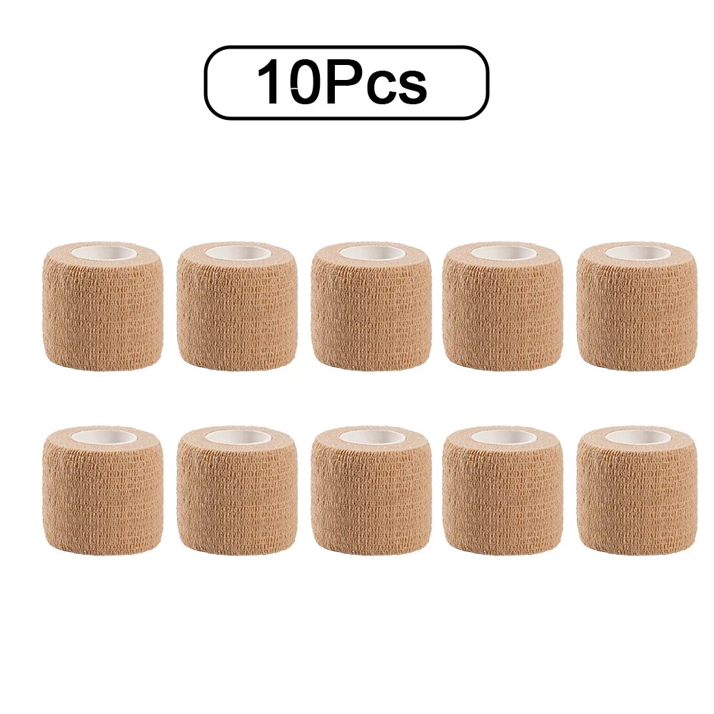 Self Adhesive Athletic Wrap Tape 10 Rolls Sports Bandage