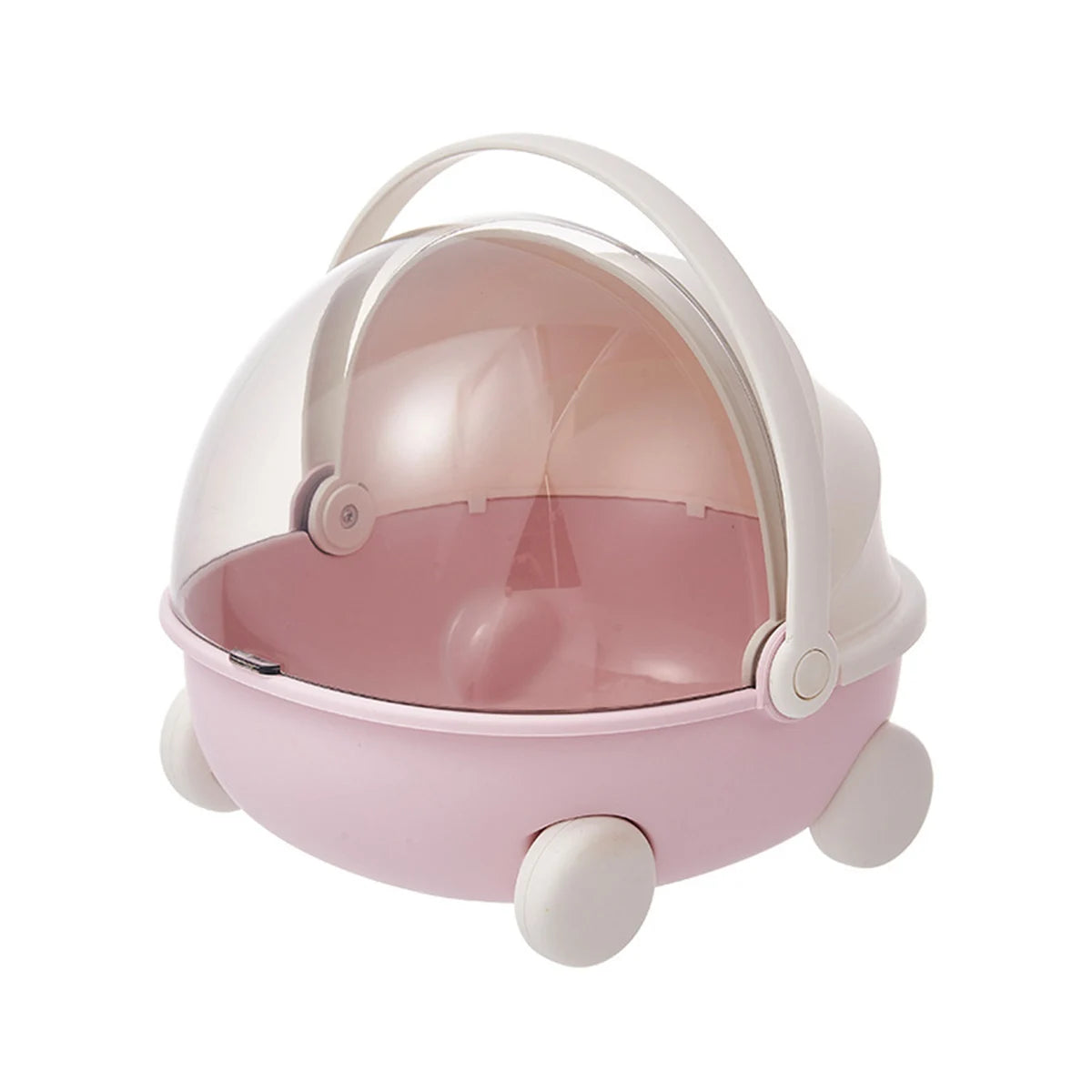 Doll Stroller Storage Box Labubu Sleep Cradle Cart Doll Bed Furniture Accessory