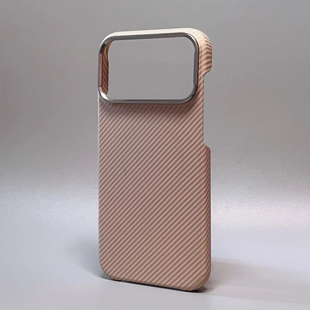 Carbon Fiber Slim Shockproof Hard PC iPhone Case