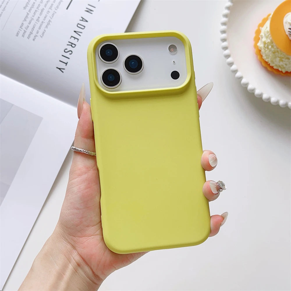 Matte Candy Color Liquid Silicone Shockproof iPhone Case