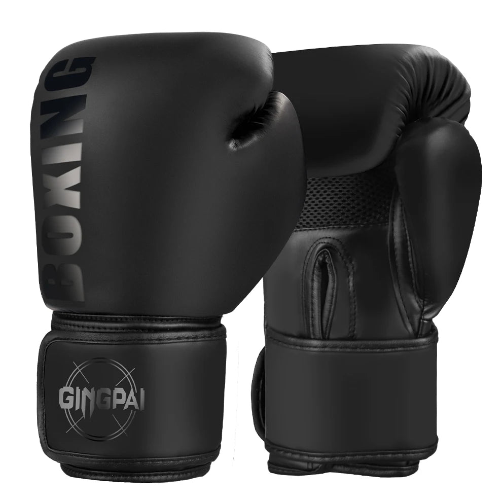 Boxing Gloves 6–12oz MMA Muay Thai Training Gloves Men Women Professional Fight Sandbag Gloves