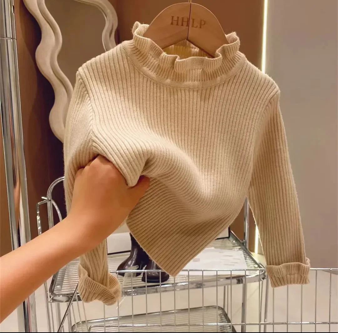 Baby Boys Girls Cotton Knit Sweater Long Sleeve Pullover 0 to 7 Years
