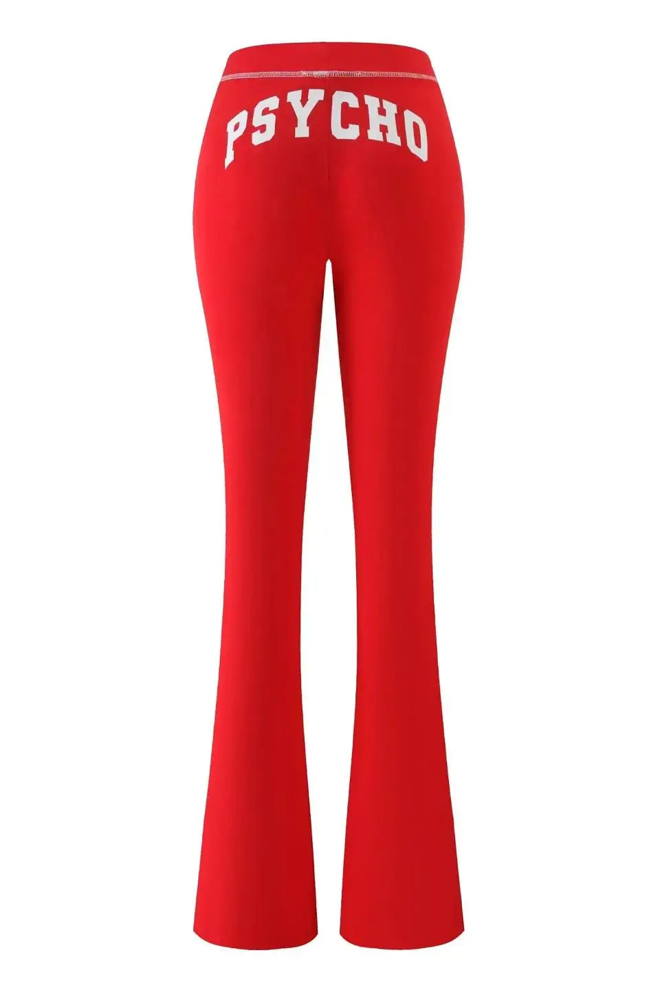 Women Zip Up Long Sleeve Spring Top with Low Waist Flared Pants Two Piece Outfit