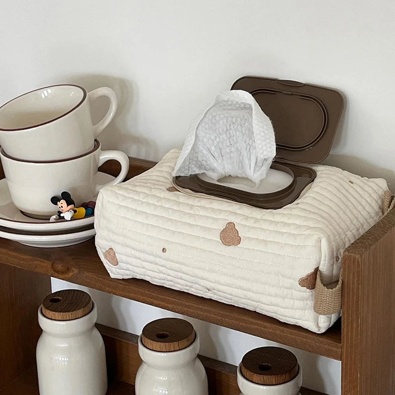 Cartoon Animal Tissue Box Wet Wipes Storage Holder