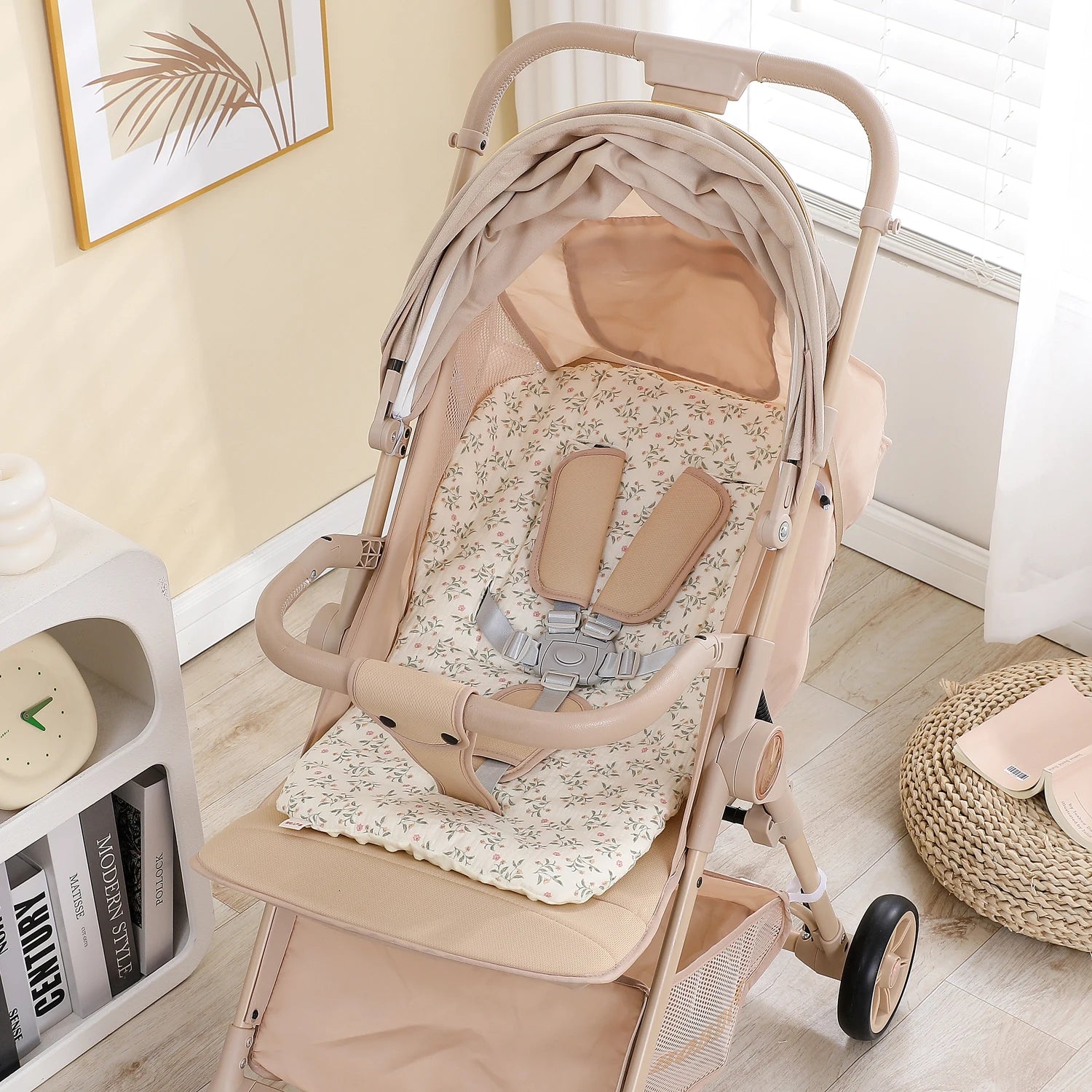 Baby Stroller Seat Cushion Soft Mattress for Pushchair Car Seat