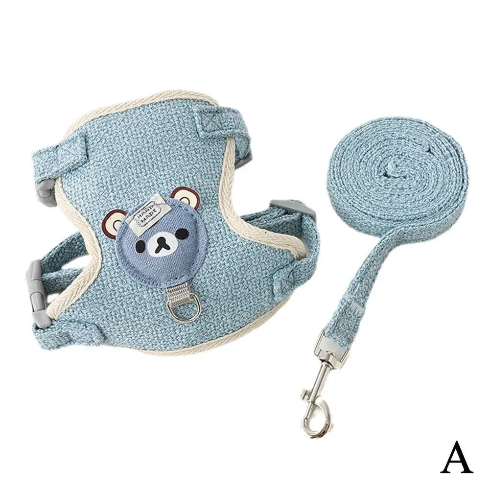Adjustable Breathable Pet Vest Harness for Small Dogs Cats