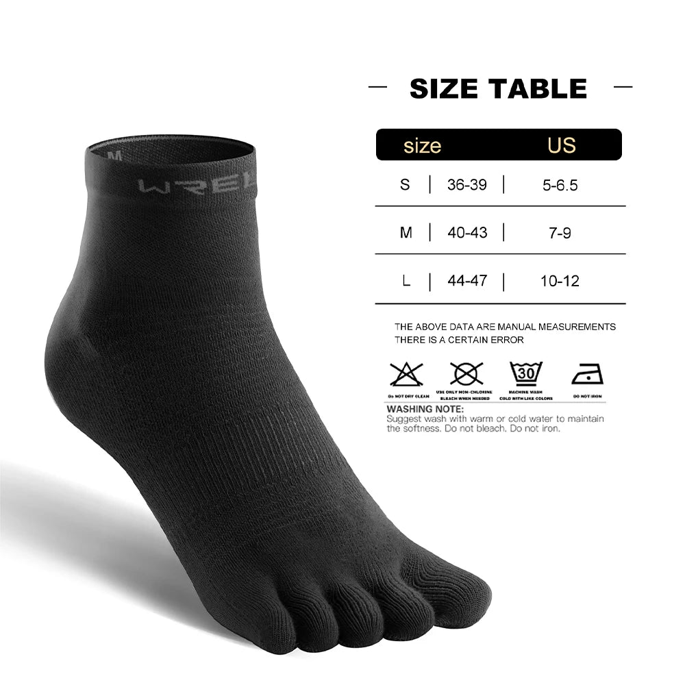 CoolMax Split Toe Running Socks Breathable Quick Dry Sports Socks Cycling Marathon