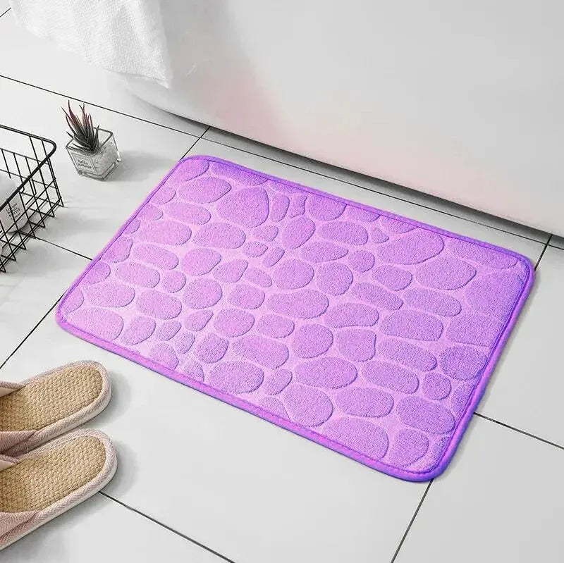 1pc Embossed Fiber Carpet