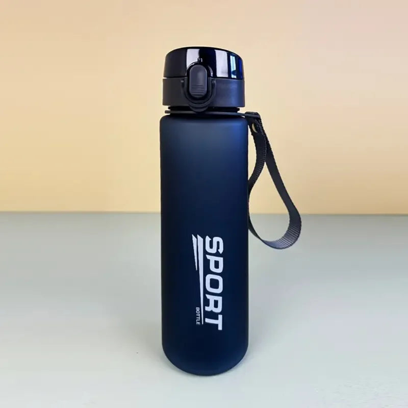 BPA Free Leakproof Water Bottle 400ml 560ml Portable Sports Bottle Gym Hiking Drinking Bottle