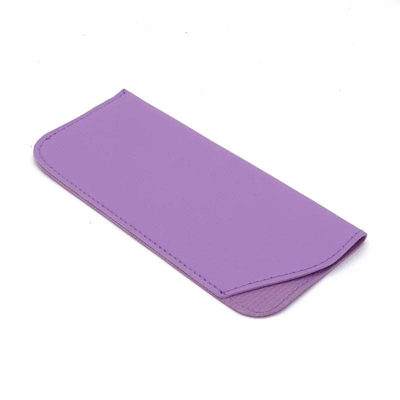 Leather Glasses Pouch Protective Eyewear Case