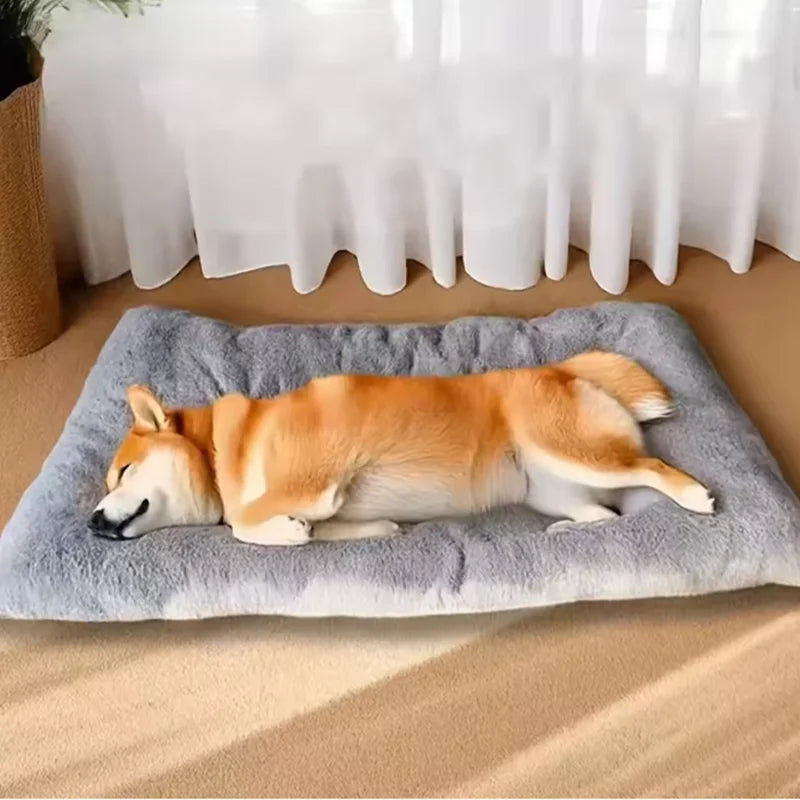Extra Large Plush Dog Bed Thickened Soft Pet Mat