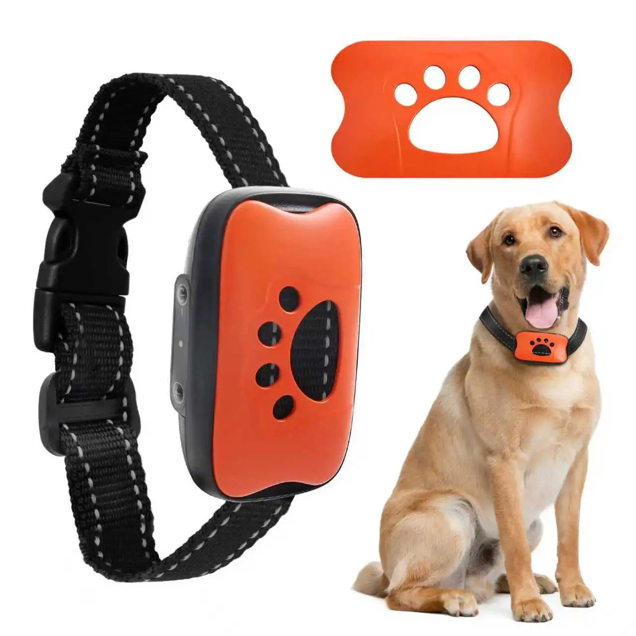 USB Rechargeable Dog Bark Control Training Collar