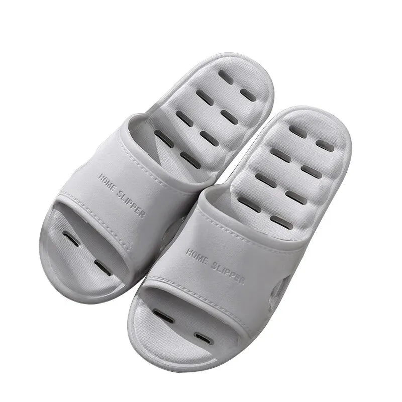 EVA Shower Slippers Non Slip Quick Dry Bathroom Slides Soft Home Slippers Women Men
