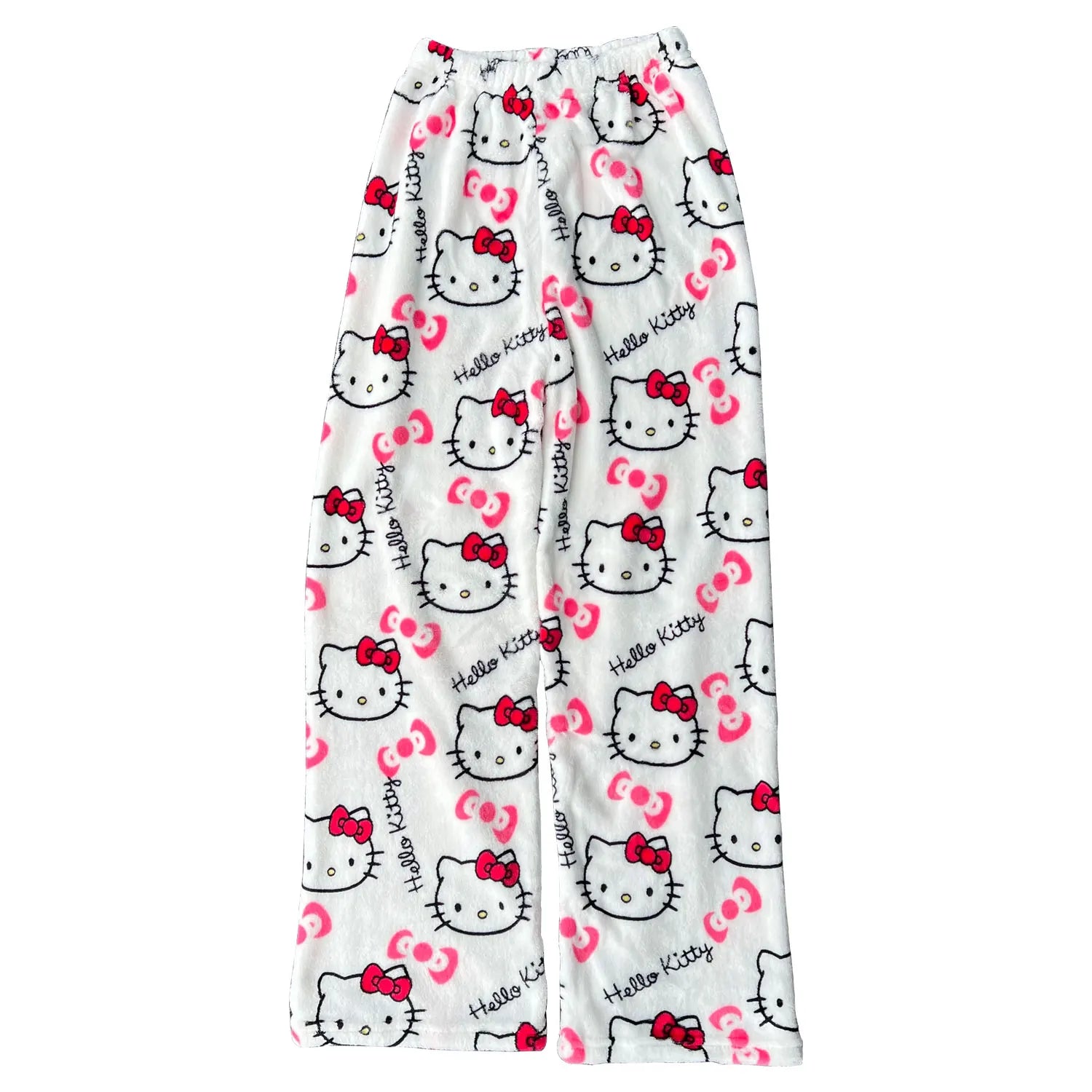 Hello Kitty Pajama Pants Cartoon Sanrio Women Sleepwear Home Trousers