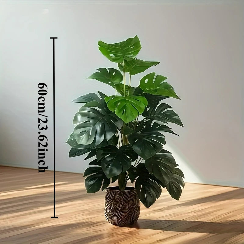 Artificial Fiddle Leaf Fig Tree Realistic Plastic Plant Home Office Wedding Decor