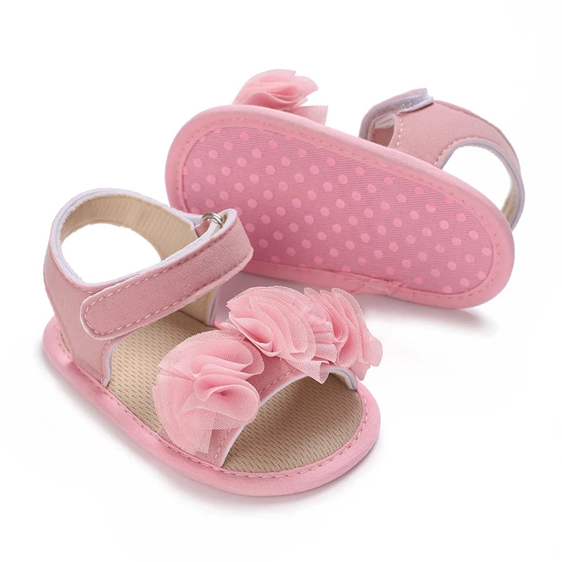 Baby Girl Sandals Soft Sole First Walker Dress Shoes