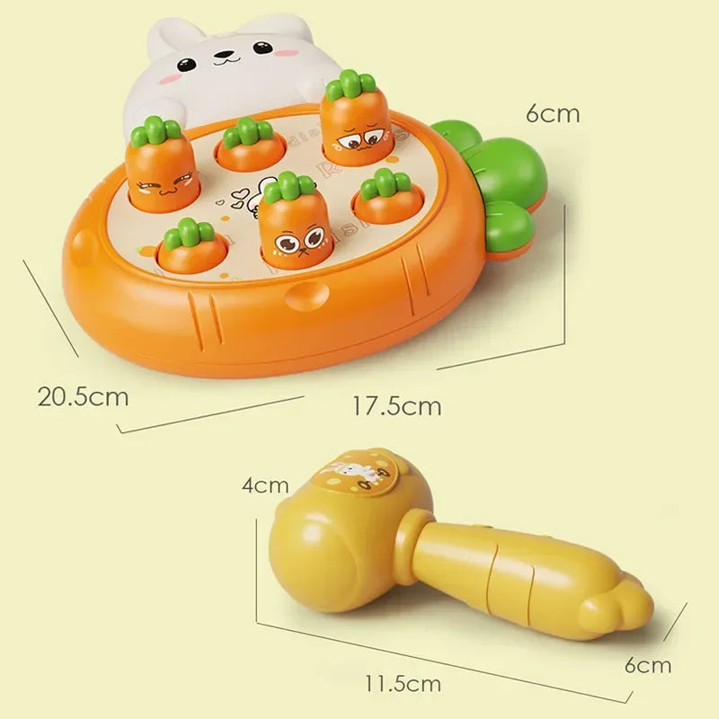 Montessori Hammering Game Animal Theme Toddler Educational Toy
