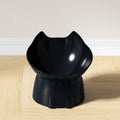 Elevated Cat Bowl Anti Tip Tilted Pet Feeding Dish