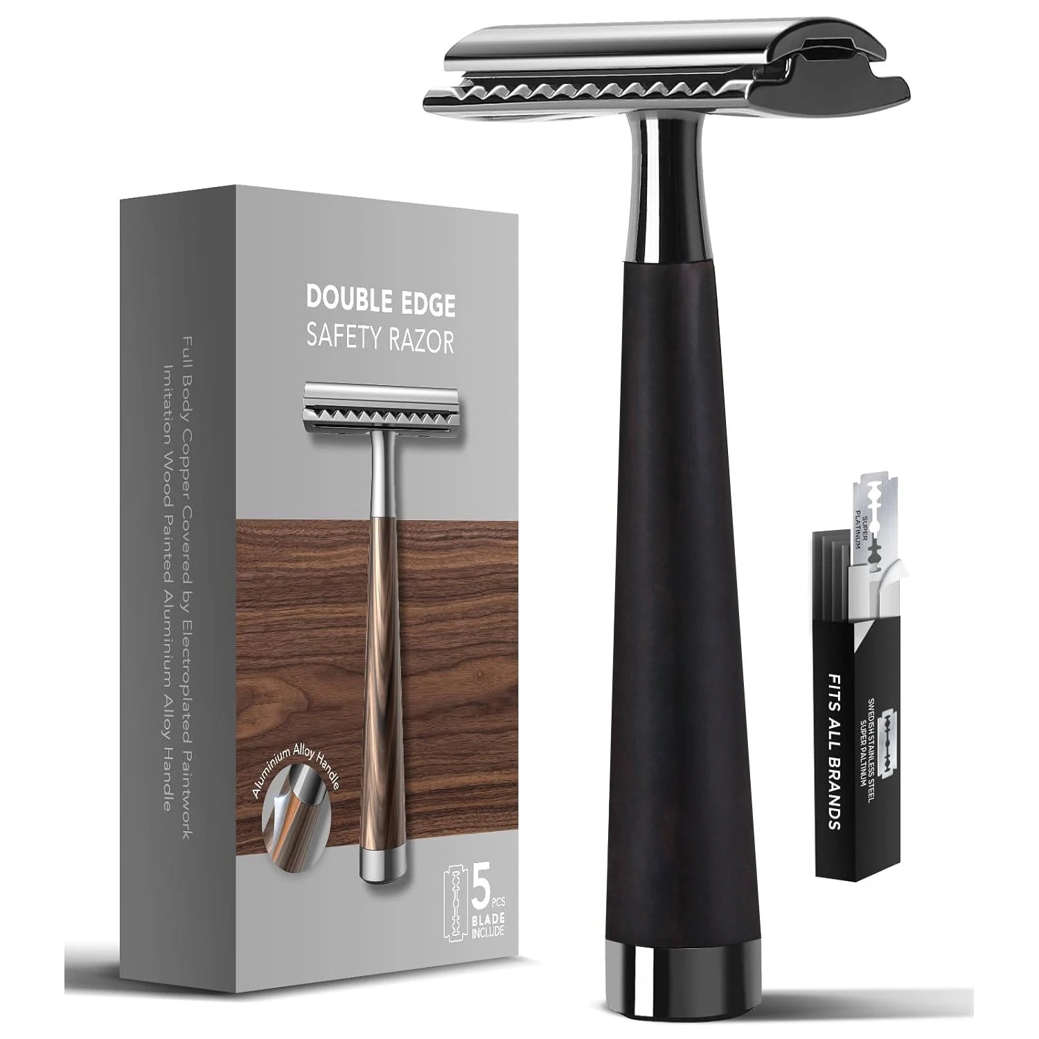 Double Edge Safety Razor 5 Blades