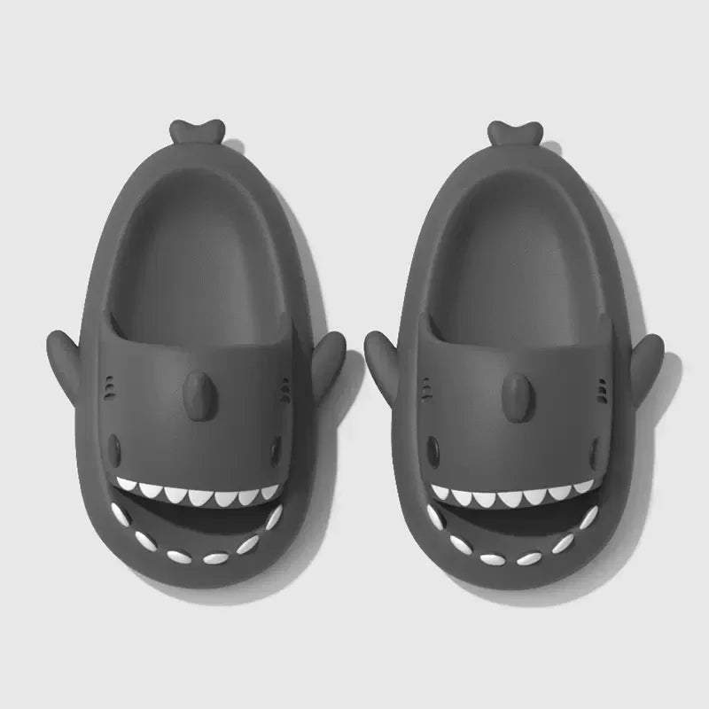 Shark Slippers Cartoon EVA Anti Slip Cute Bathroom Slides for Men Women Kids
