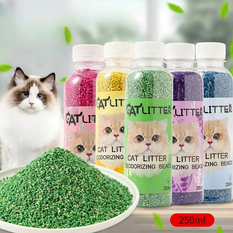 Cat Litter Deodorizer Beads – Odor Eliminator for Fresh, Clean Litter Boxes