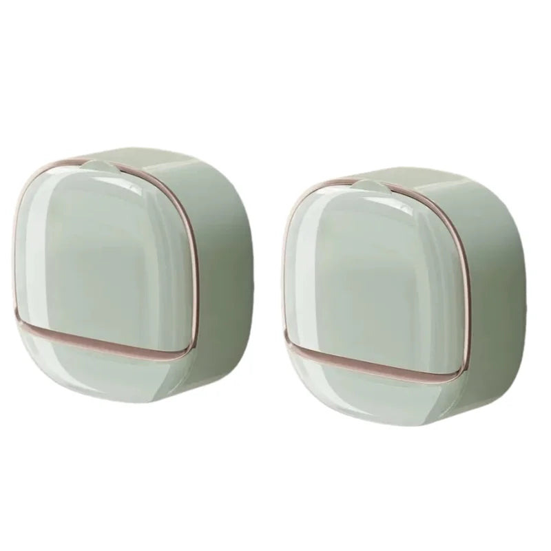 Waterproof Soap Box Hanging Bathroom Soap Holder with Drainage Storage Case