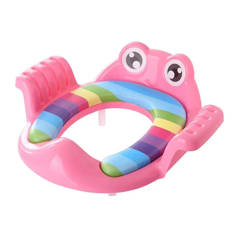 Adjustable Kids Potty Training Seat with Step Stool Ladder