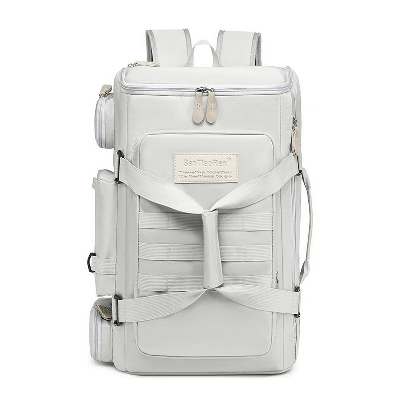 Large Capacity Gym Backpack Waterproof Travel Bag Wet Dry Separation Fitness Training Backpack