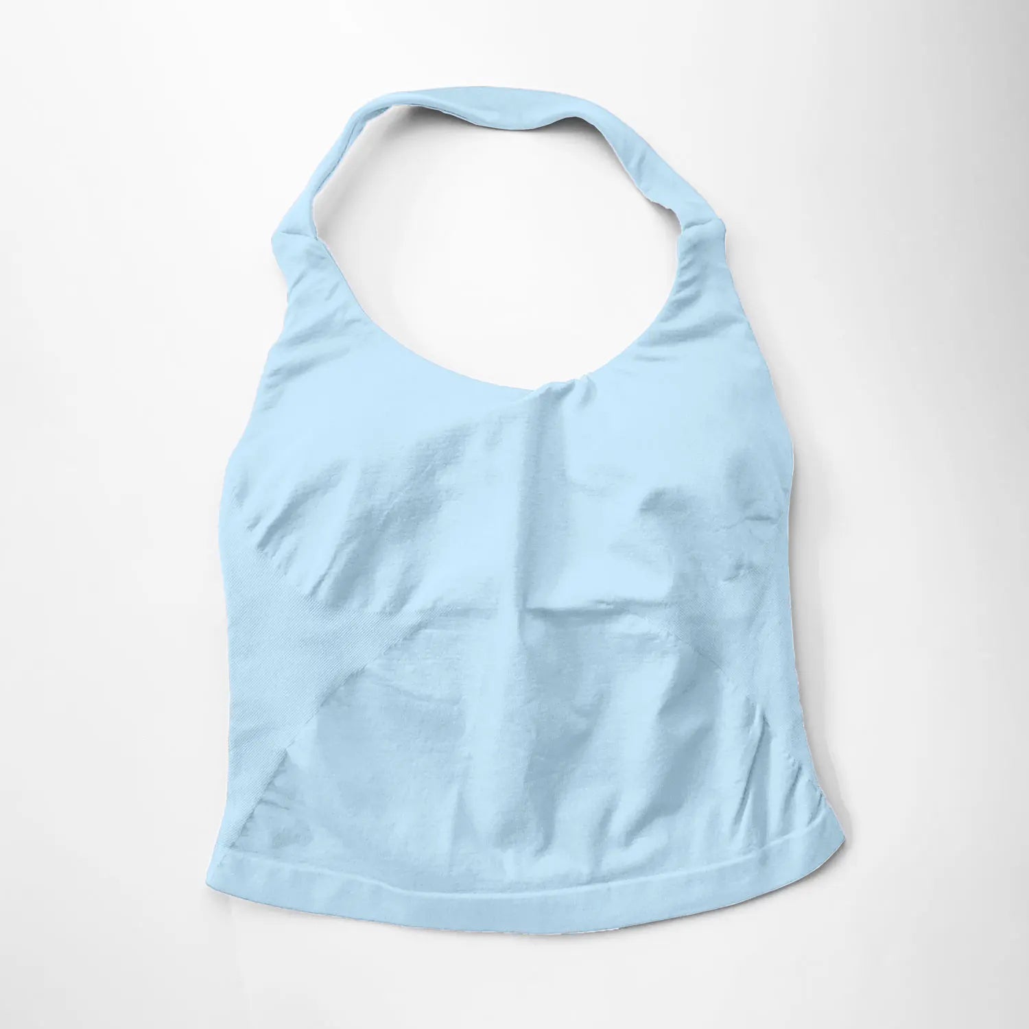 Women Halter Gym Top Seamless Fitness Yoga Tank Workout Activewear