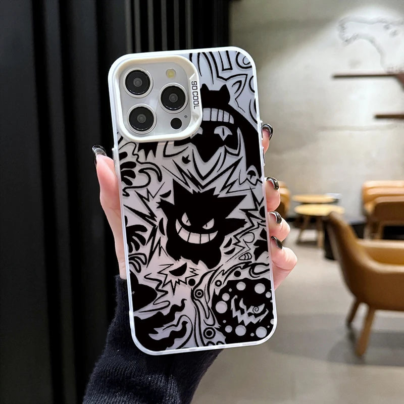 Anime Gengar Hard Shockproof iPhone Case