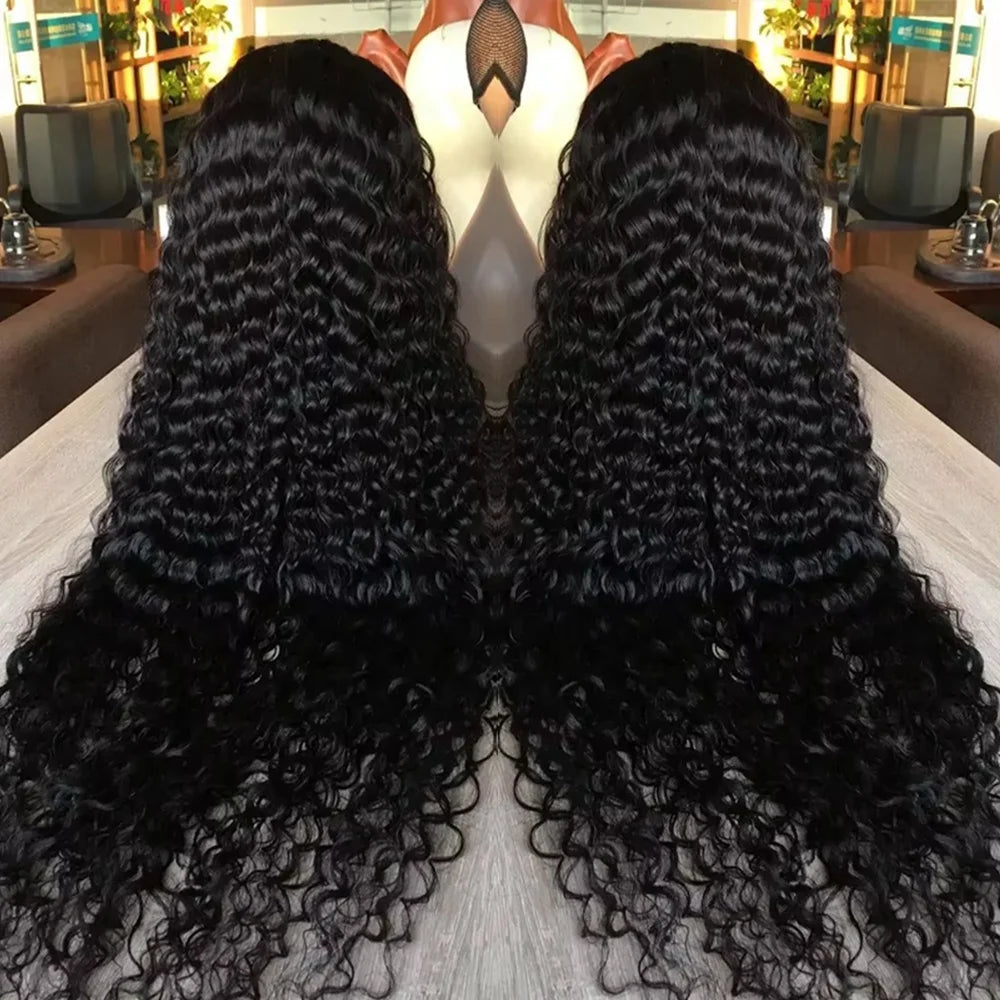 Bone Straight Human Hair Wig – HD Lace Front Glueless Wig for Women