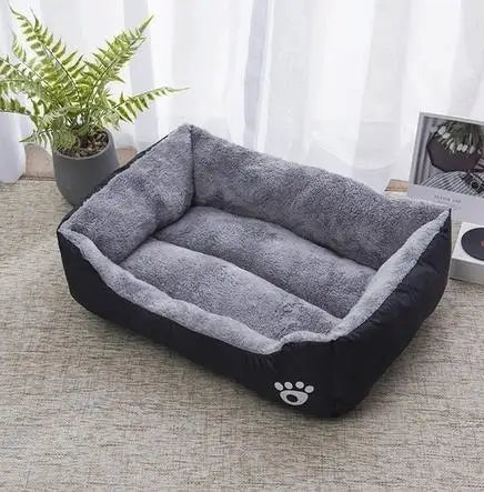 Warm Square Dog Bed for Small Medium Large Dogs and Cats