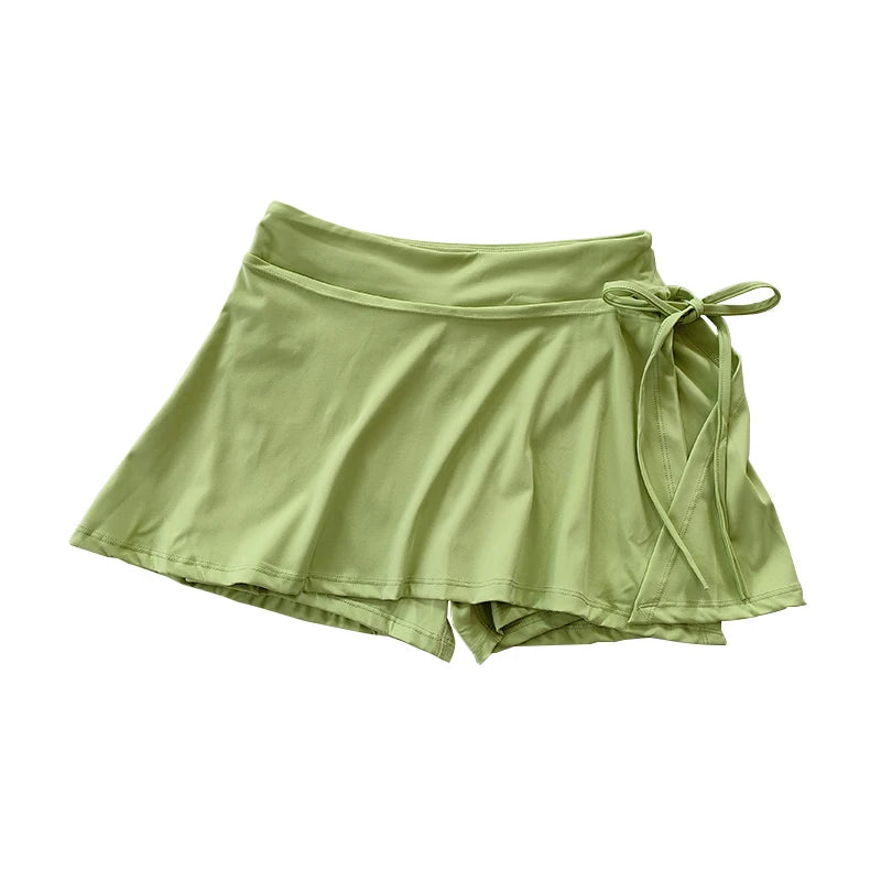 Quick Dry Tennis Yoga Skort with Pocket