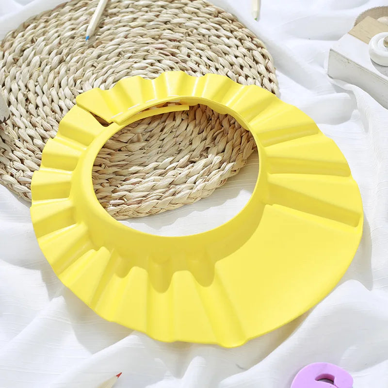 Kids Adjustable Hair Wash Shower Cap for Bath