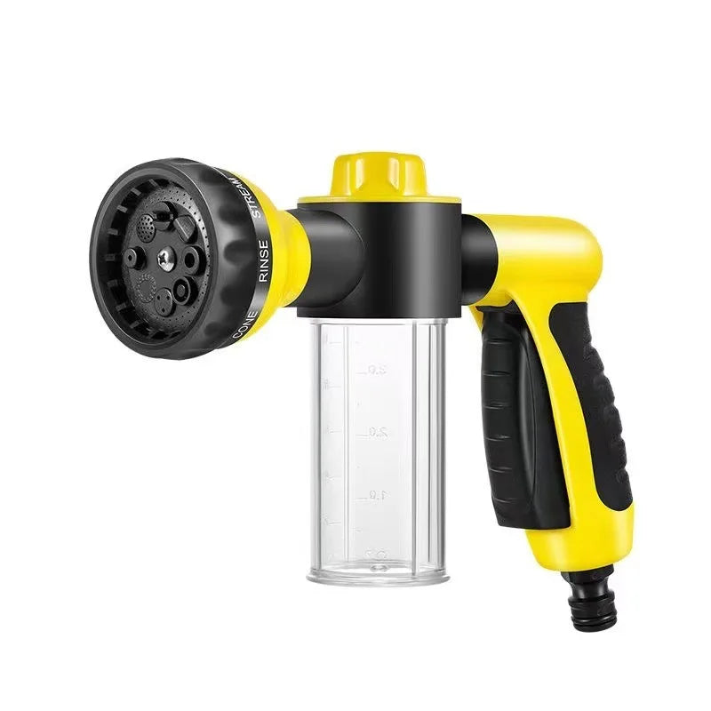 Pet Shower Sprayer Hose 3 Mode Adjustable Dog Bath Nozzle Foam Cleaning Tool