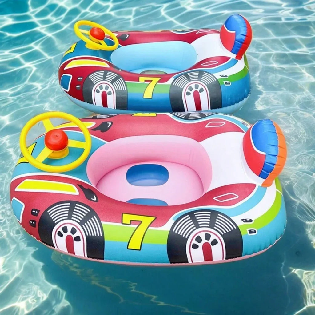 Baby Car Pool Float with Handles for Toddlers