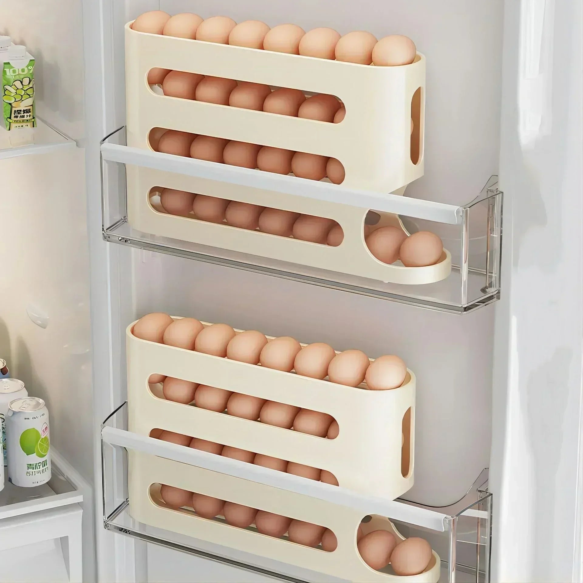 Egg Storage Dispenser for Fridge