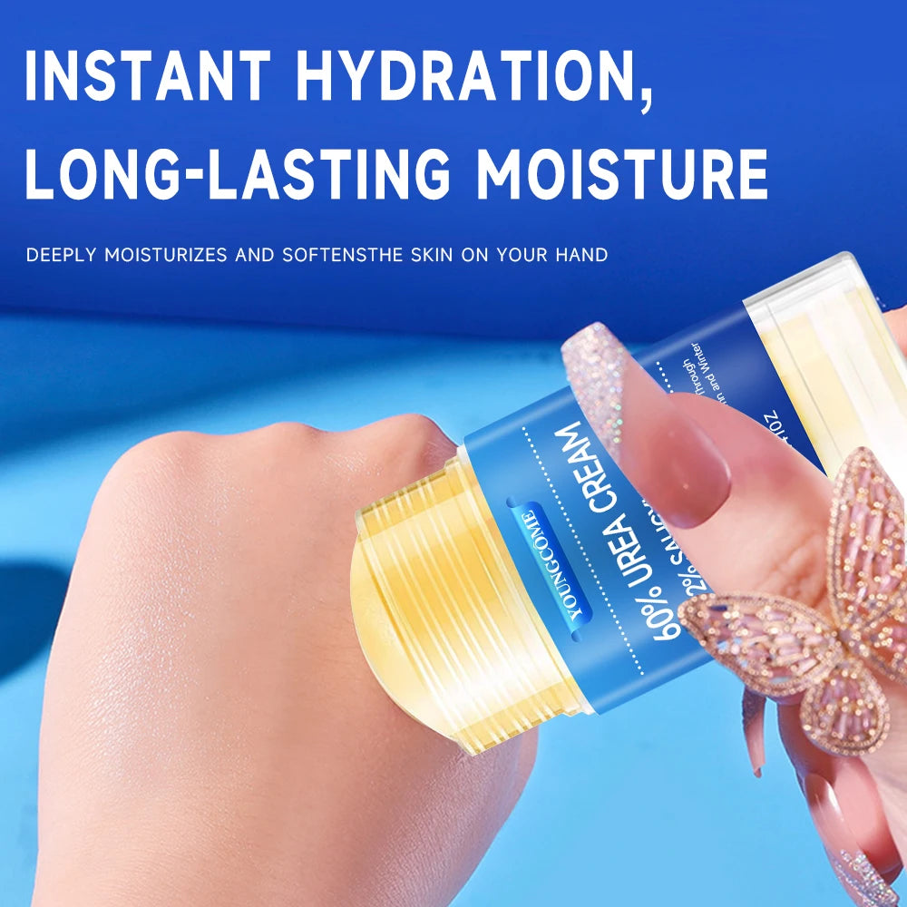 Urea Foot Cream 60% – Intensive Moisturizing Heel Repair Cream for Dry, Cracked Feet