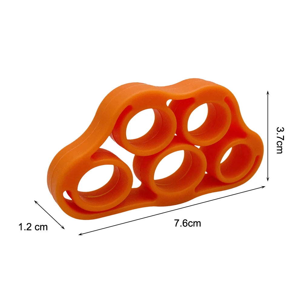 Silicone Finger Strength Grip Trainer Hand Exerciser Mini Gym Finger Workout Tool