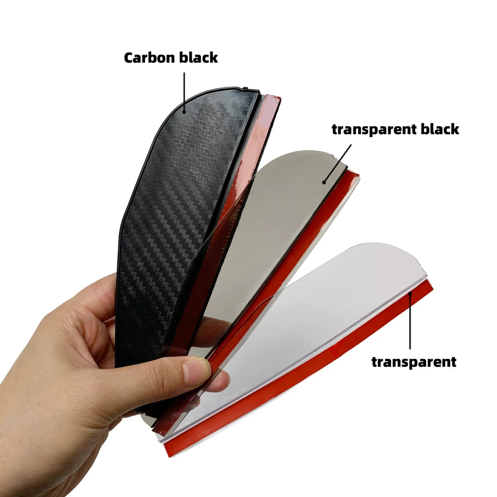 Car Side Mirror Rain Guard – Anti-Rain Visor for Clear Rear View Driving