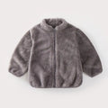 Kids Warm Plush Coat for Baby Boys and Girls