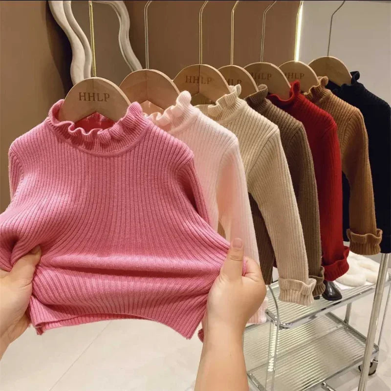 Baby Boys Girls Cotton Knit Sweater Long Sleeve Pullover 0 to 7 Years
