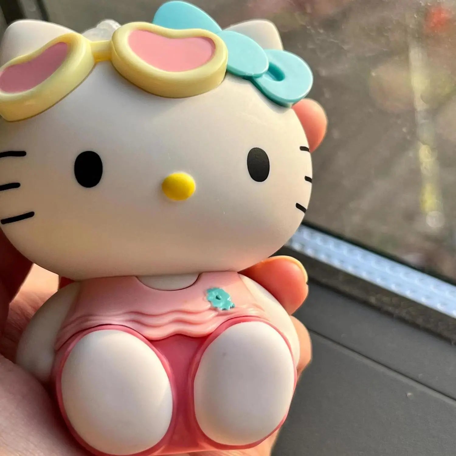 Hello Kitty Color Changing Keychain Cartoon Bag Charm