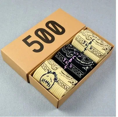 Cactus Jack Cotton Crew Socks Men 3 Pairs Box Free Shipping