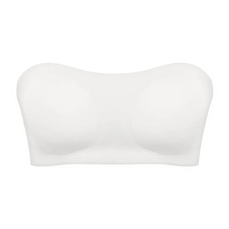 Women Strapless Push Up Bra Seamless Anti Slip Invisible Tube Top
