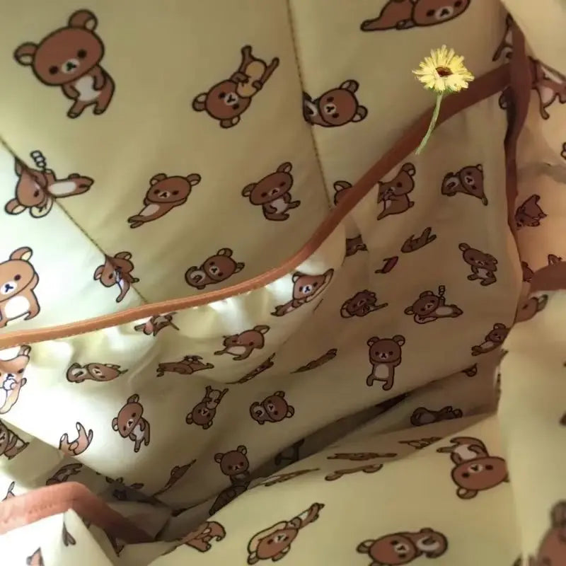 Rilakkuma Bear Large Capacity School Backpack Student Shoulder Bag