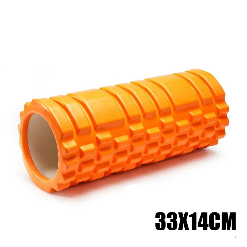 Yoga Foam Roller Muscle Massage Back Training Grid Recovery Roller